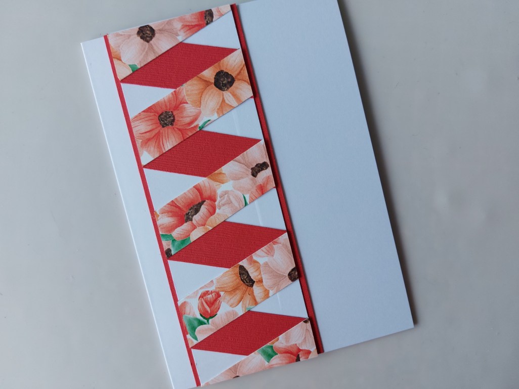 twisted ribbon card – Deborah's Crafty Blog
