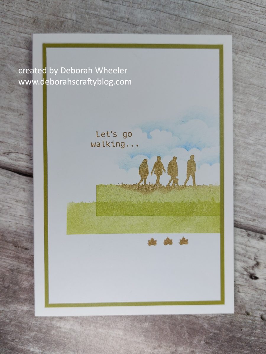 let’s go walking – Deborah's Crafty Blog