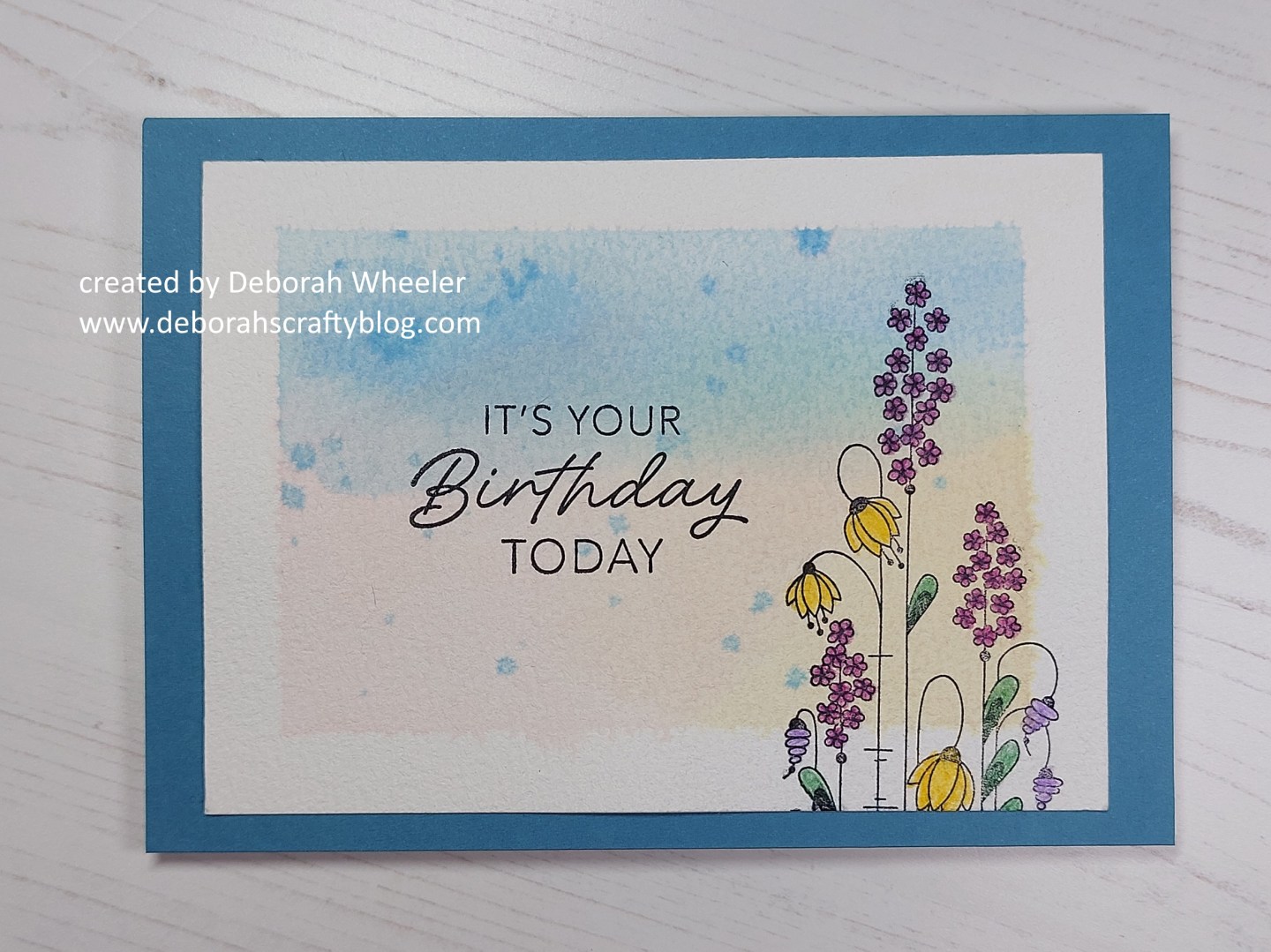 it’s your birthday today – Deborah's Crafty Blog