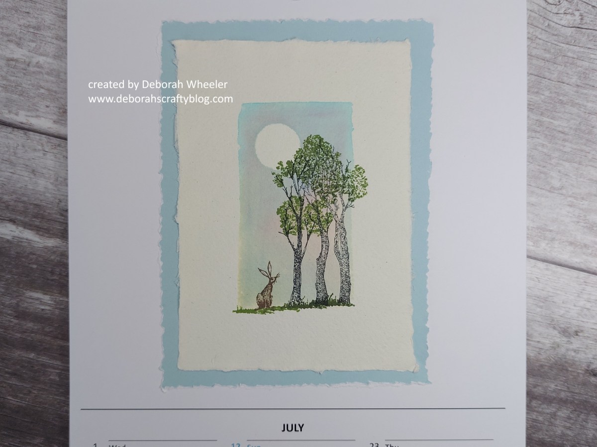 July’s calendar for Love to Craft&nbsp;Challenge