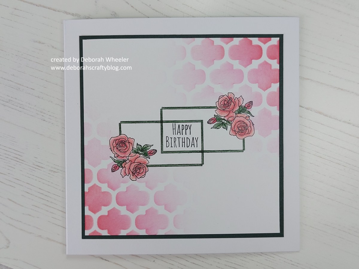 Pink birthday roses